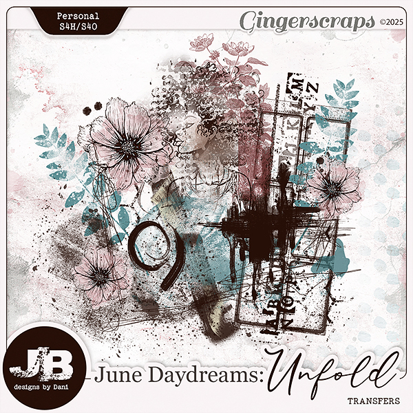 June Daydreams: Unfold Transfers by JB Studio