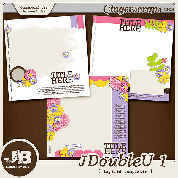 JDoubleU 1 Templates by JB Studio