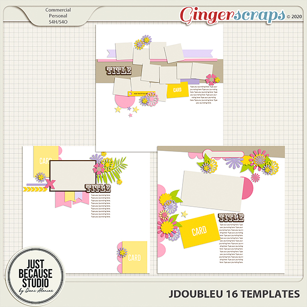 JDoubleU 16 Templates by JB Studio
