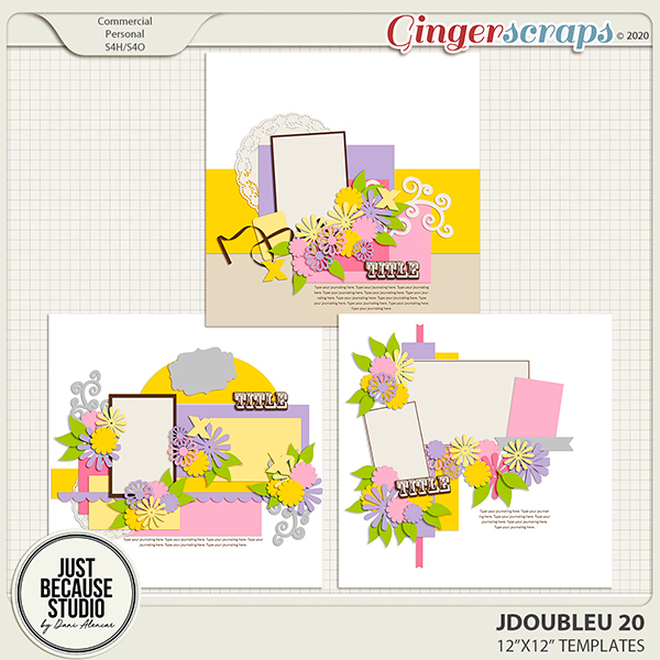 JDoubleU 20 Templates by JB Studio