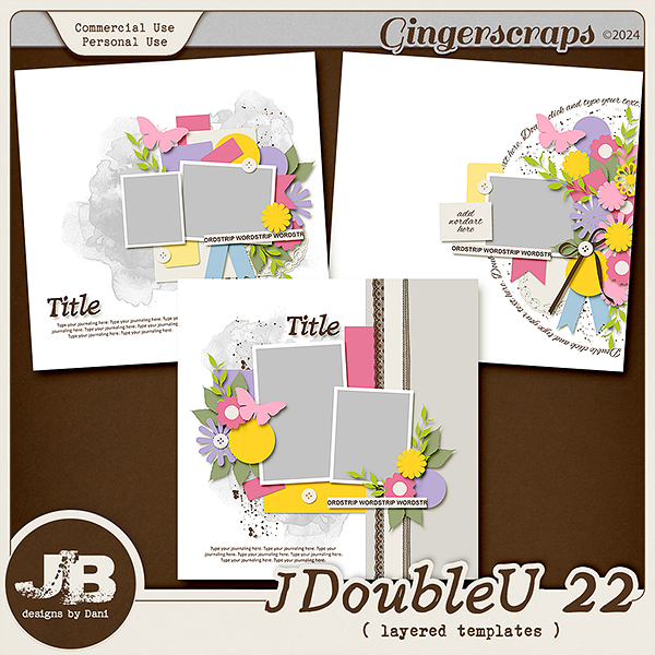 {CU} JDoubleU 22 Templates by JB Studio
