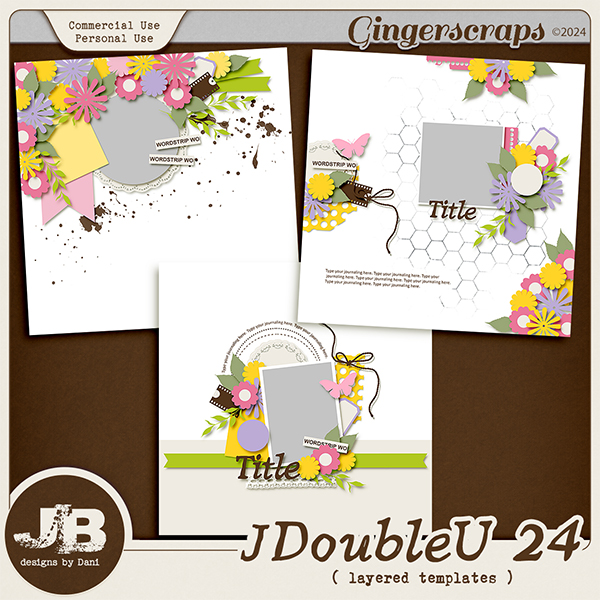 {CU} JDoubleU 24 Templates by JB Studio