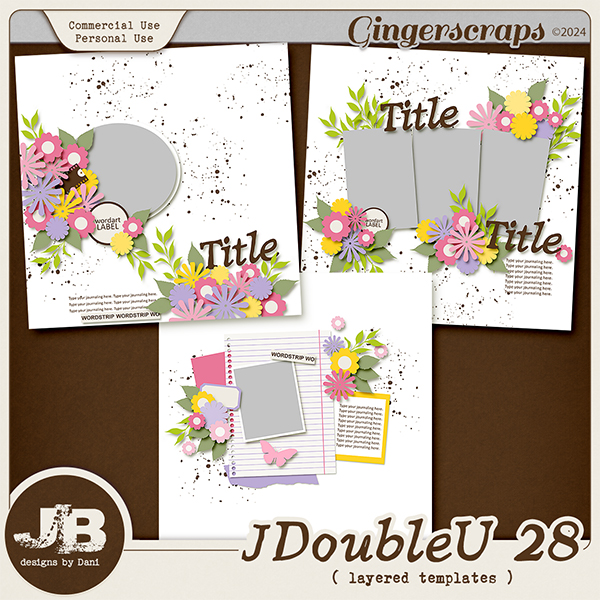 {CU} JDoubleU 28 Templates by JB Studio