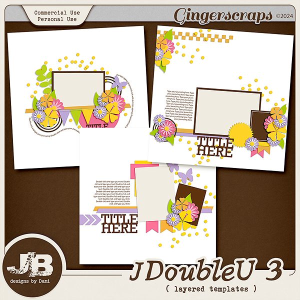 JDoubleU 3 Templates by JB Studio