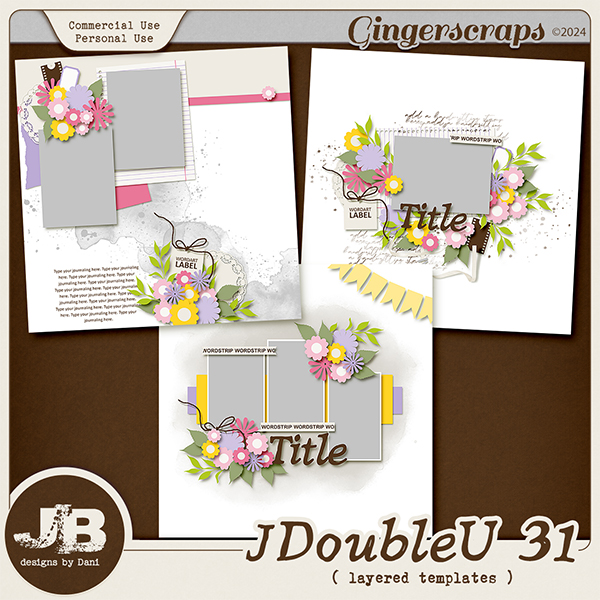 {CU} JDoubleU 31 Templates by JB Studio