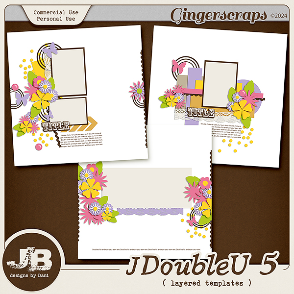 JDoubleU 5 Templates by JB Studio