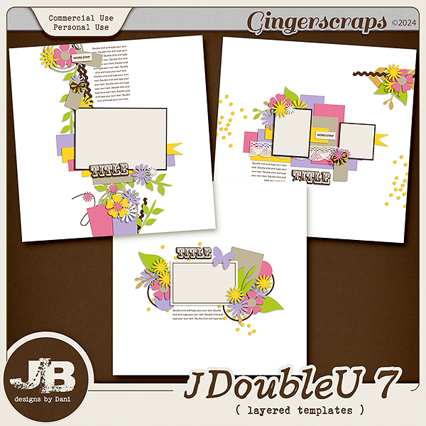 JDoubleU 7 Templates by JB Studio