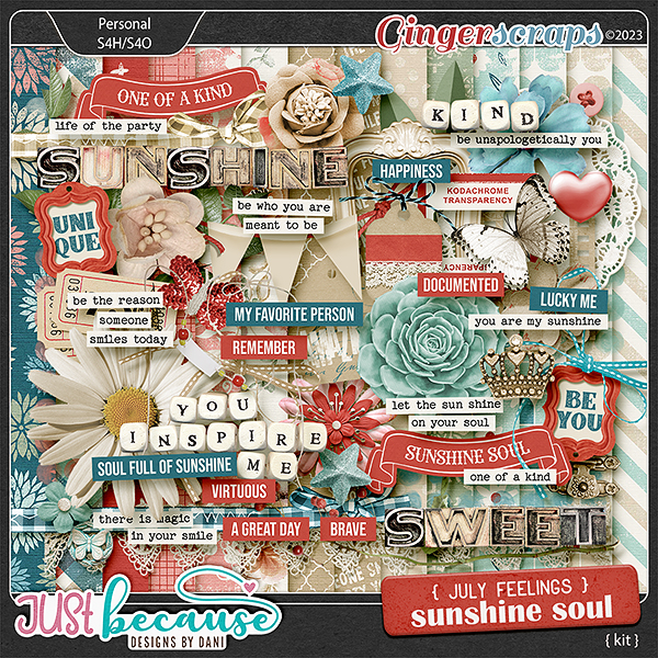 July Feelings: Sunshine Soul Kit by JB Studio