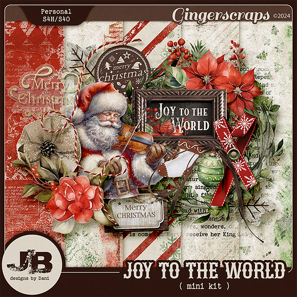 Joy To The World Mini Kit by JB Studio