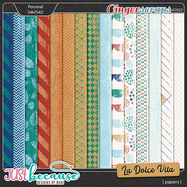 La Dolce Vita Papers by JB Studio