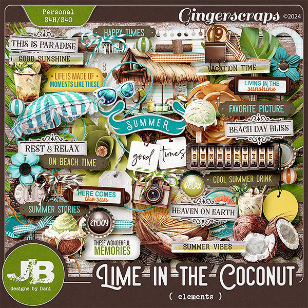 Lime In The Coconut Elements by JB Studio