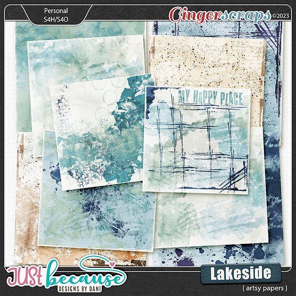 Lakeside Artsy Papers by JB Studio
