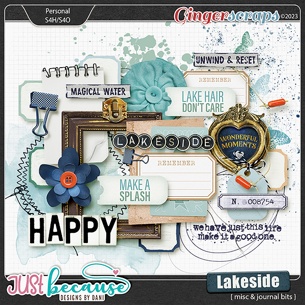 Lakeside Misc & Journal Bits by JB Studio