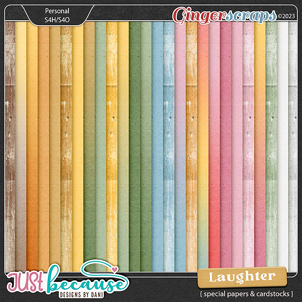 Laughter Special Papers & Cardstocks by JB Studio