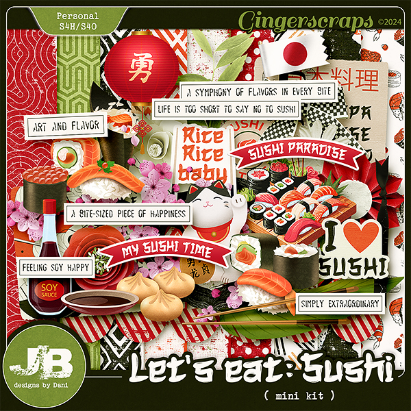 Let's Eat: Sushi by JB Studio