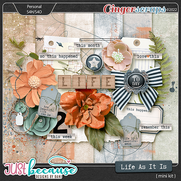 Life As It Is Mini Kit by JB Studio