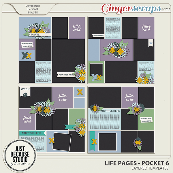 Life Pages Pocket 6 by JB Studio