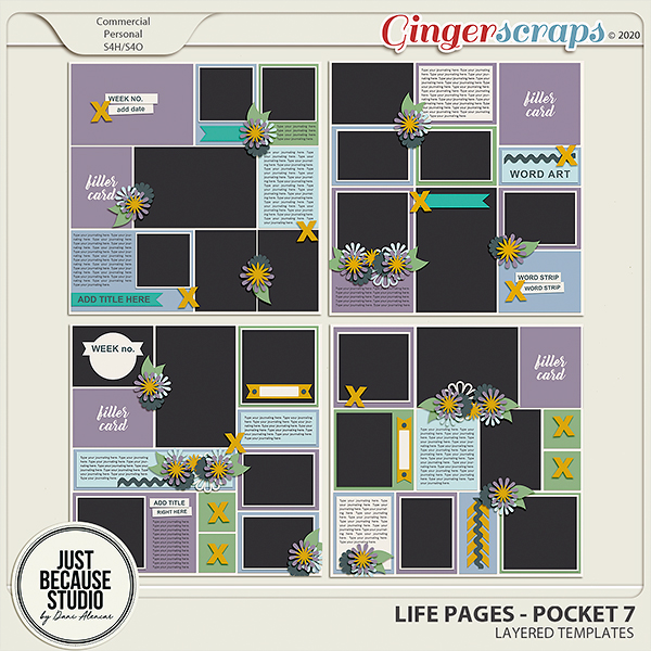 Life Pages Pocket 7 by JB Studio