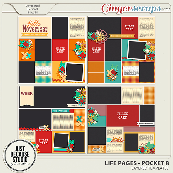 Life Pages Pocket 8 by JB Studio