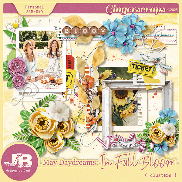 May Daydreams: In Full Bloom Clusters by JB Studio