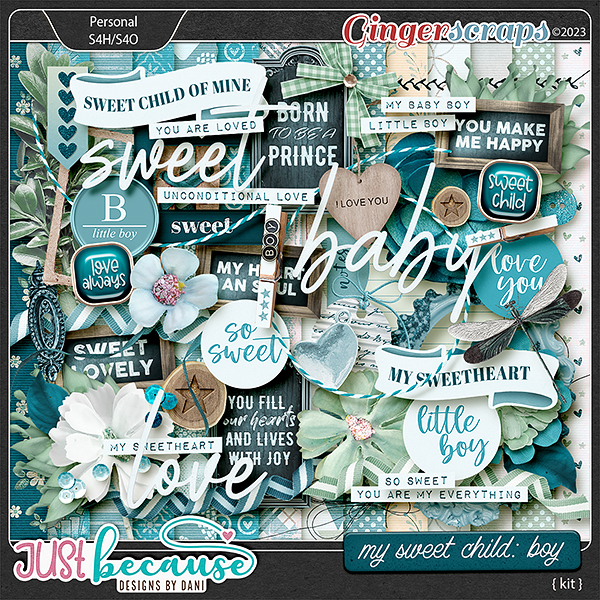 My Sweet Child {Boy} Kit by JB Studio