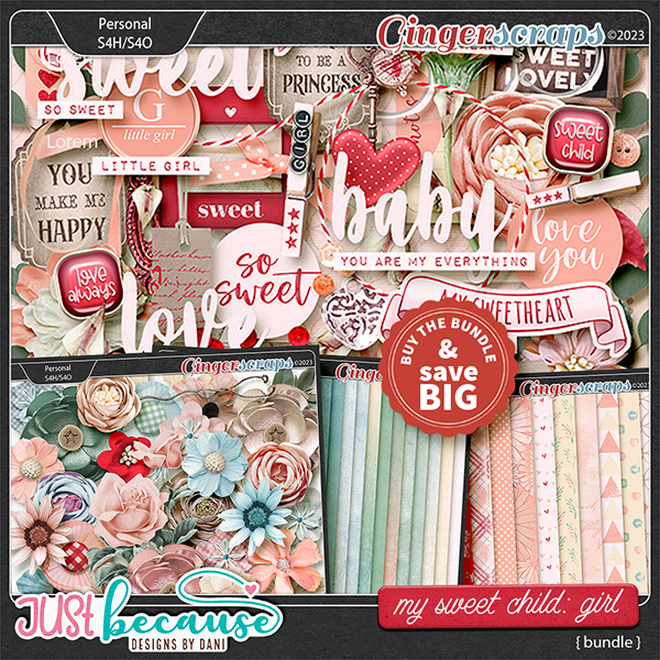My Sweet Child {Girl} Bundle by JB Studio