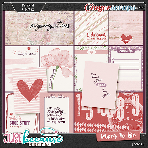 Mom To Be Cards by JB Studio