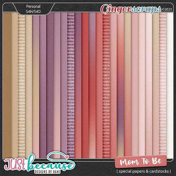 Mom To Be Special Papers & Cardstocks by JB Studio