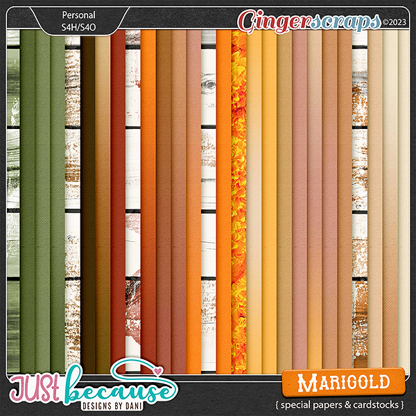 Marigold Special Papers & Cardstocks by JB Studio