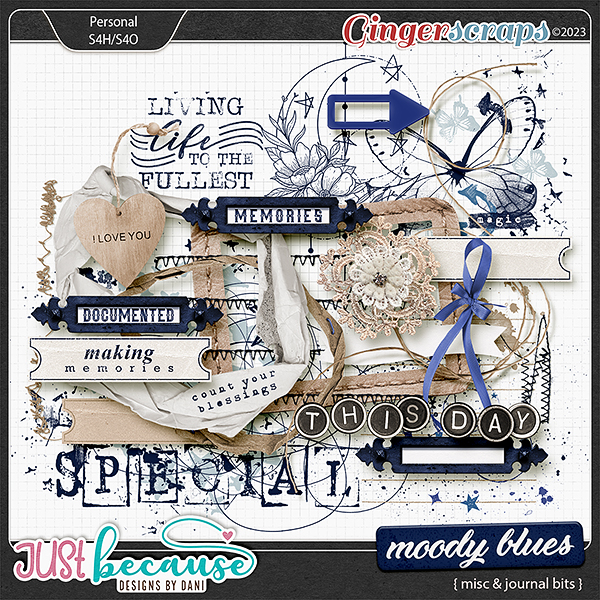 Moody Blues Misc & Journal Bits by JB Studio