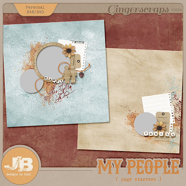 My People Page Starters by JB Studio