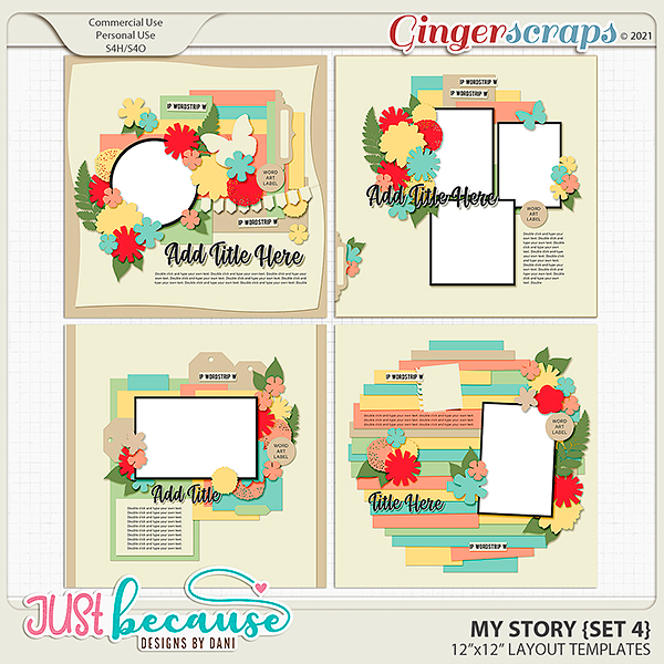 My Story 4 Templates by JB Studio