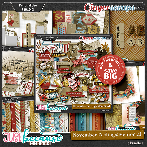 November Feelings: Memorial Bundle by JB Studio