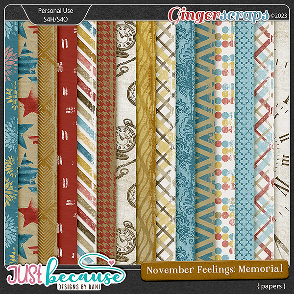 November Feelings: Memorial Papers by JB Studio