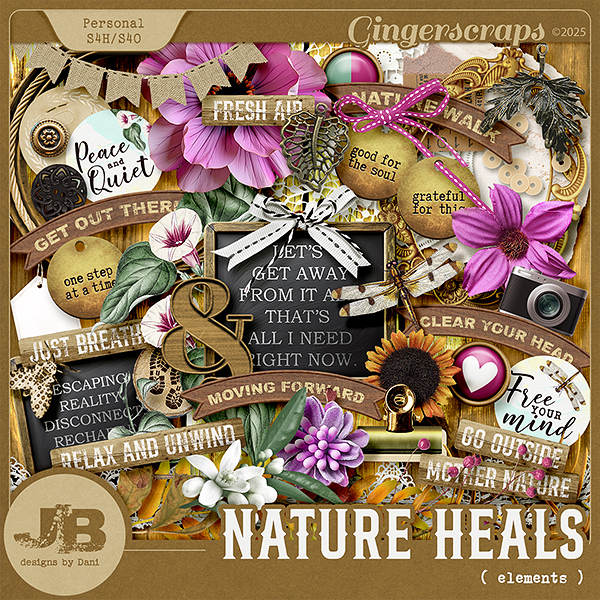 Nature Heals Elements by JB Studio