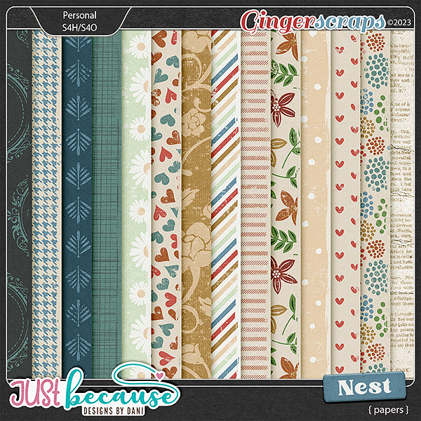 Nest Papers by JB Studio