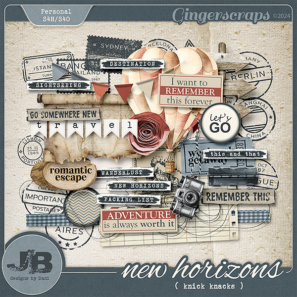New Horizons Knick Knacks by JB Studio