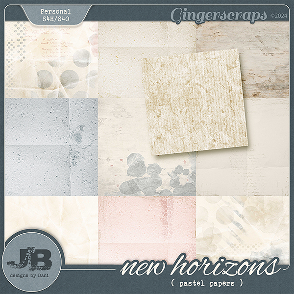 New Horizons Pastel Papers by JB Studio