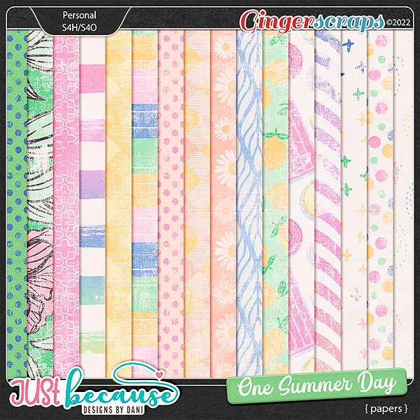 One Summer Day Papers by JB Studio