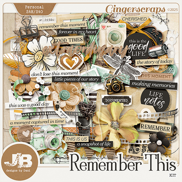 Remember This Kit by JB Studio