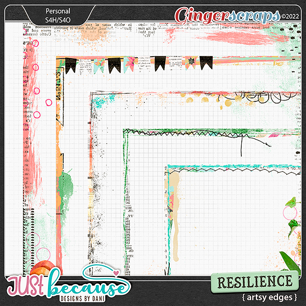Resilience Artsy Edges by JB Studio