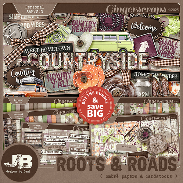 Roots & Roads Bundle by JB Studio