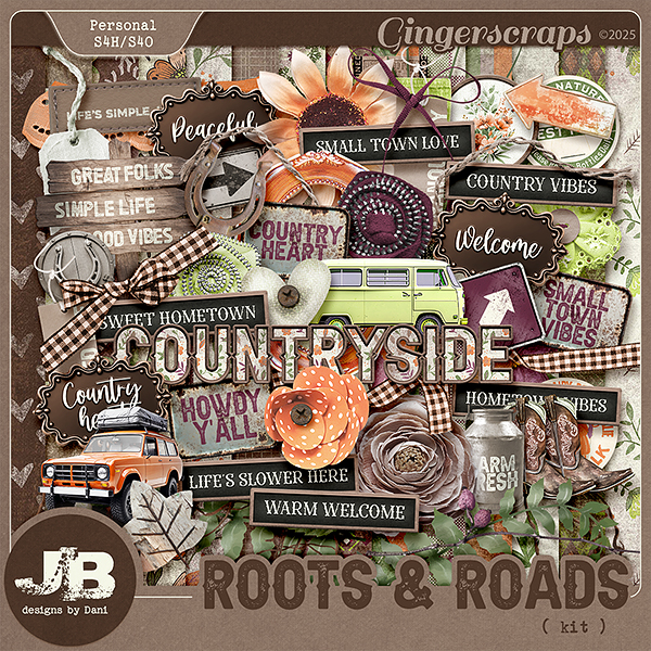 Roots & Roads Kit by JB Studio
