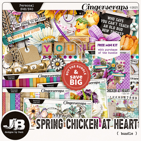 Spring Chicken At Heart Bundle by JB Studio