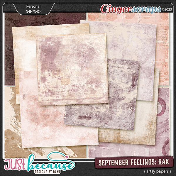 September Feelings: RAK Artsy Papers by JB Studio
