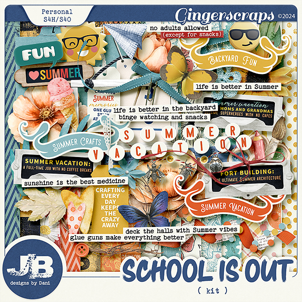 School Is Out Kit by JB Studio