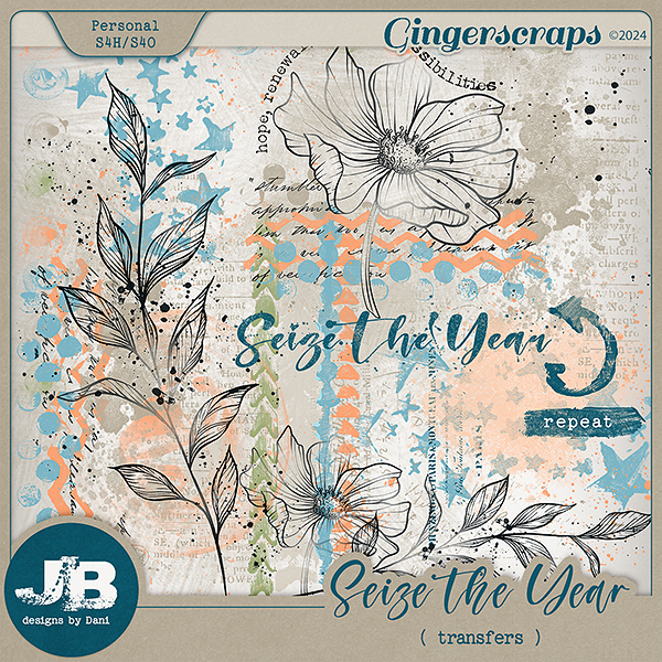 Seize The Year Transfers by JB Studio