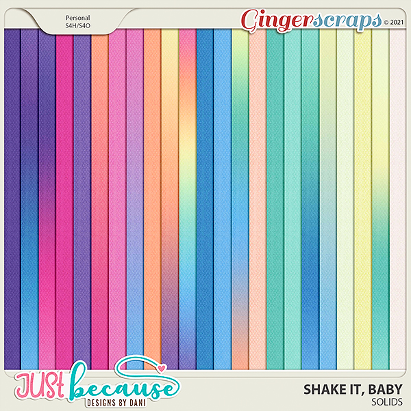 Shake It Baby Solids by JB Studio