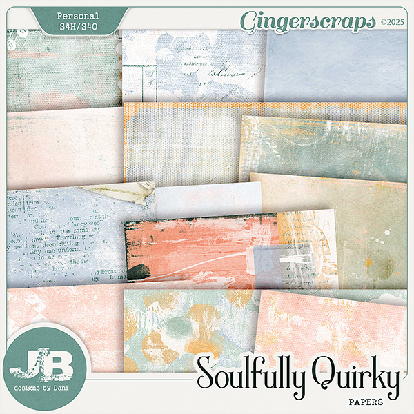 Soulfully Quirky Papers by JB Studio