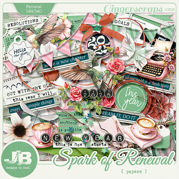 Spark Of Renewal Elements by JB Studio